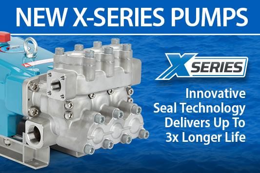 Cat Pumps X-Series plunger pumps