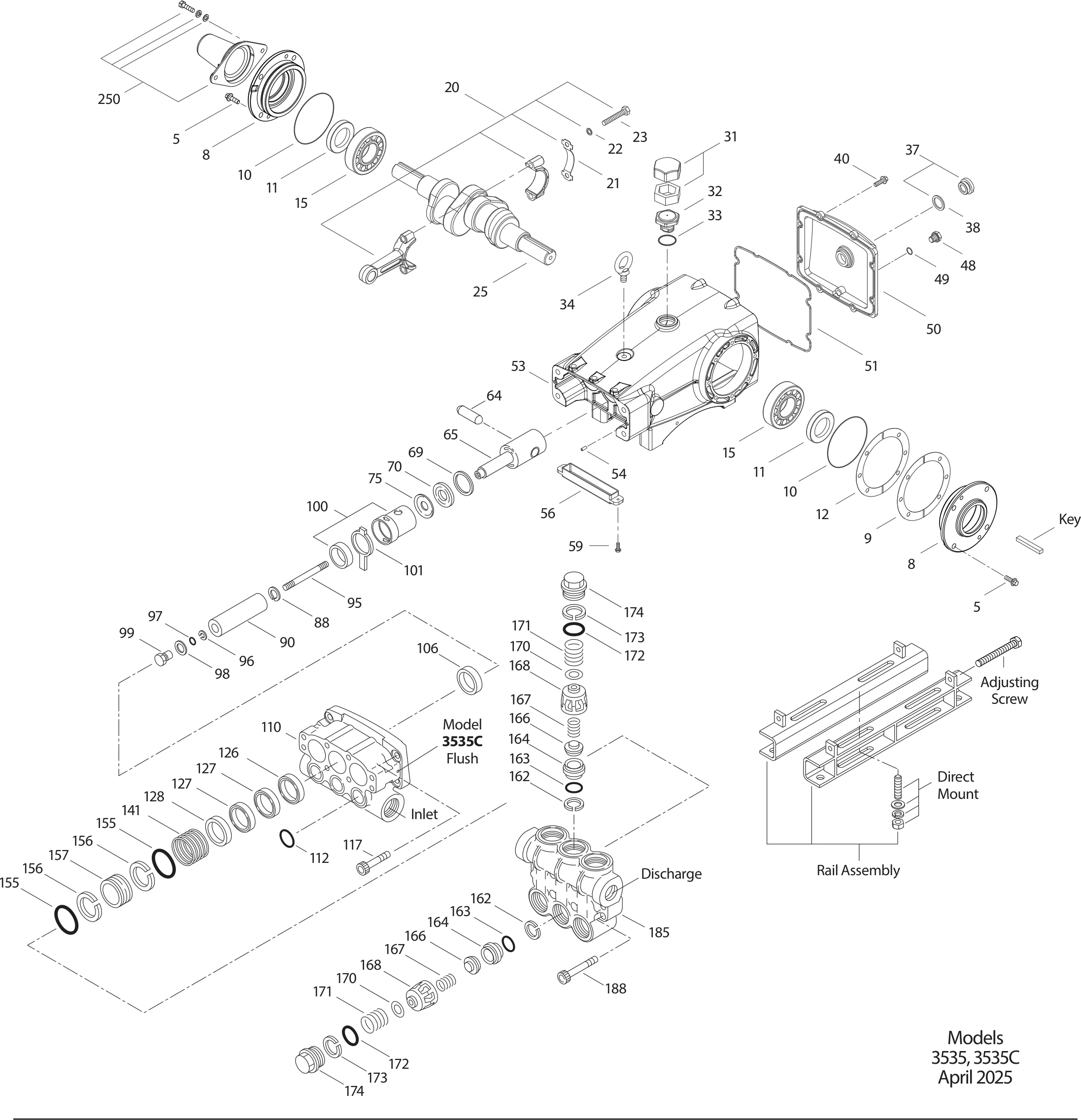Exploded view 3535