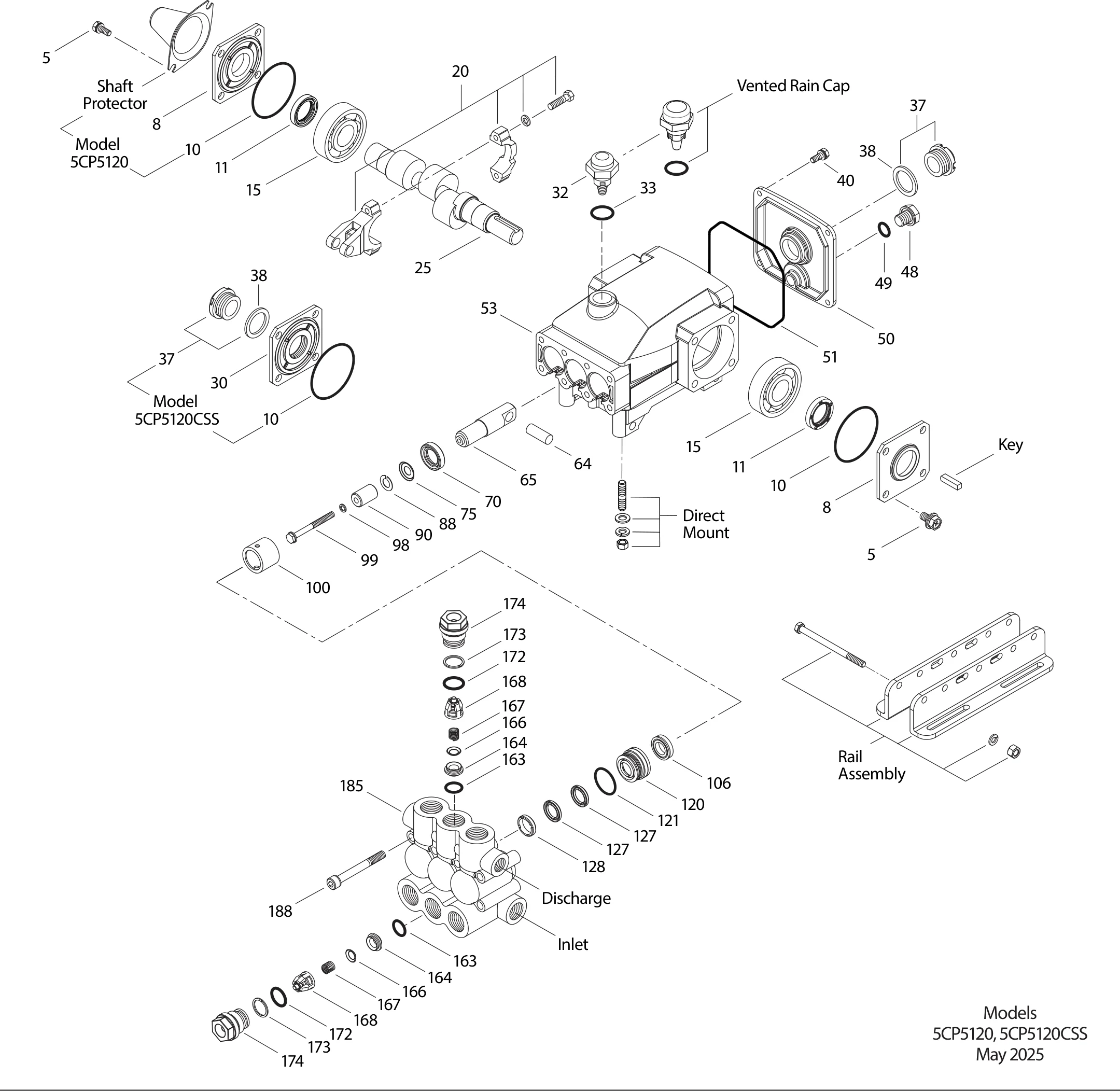 Exploded view 5CP5120CSS