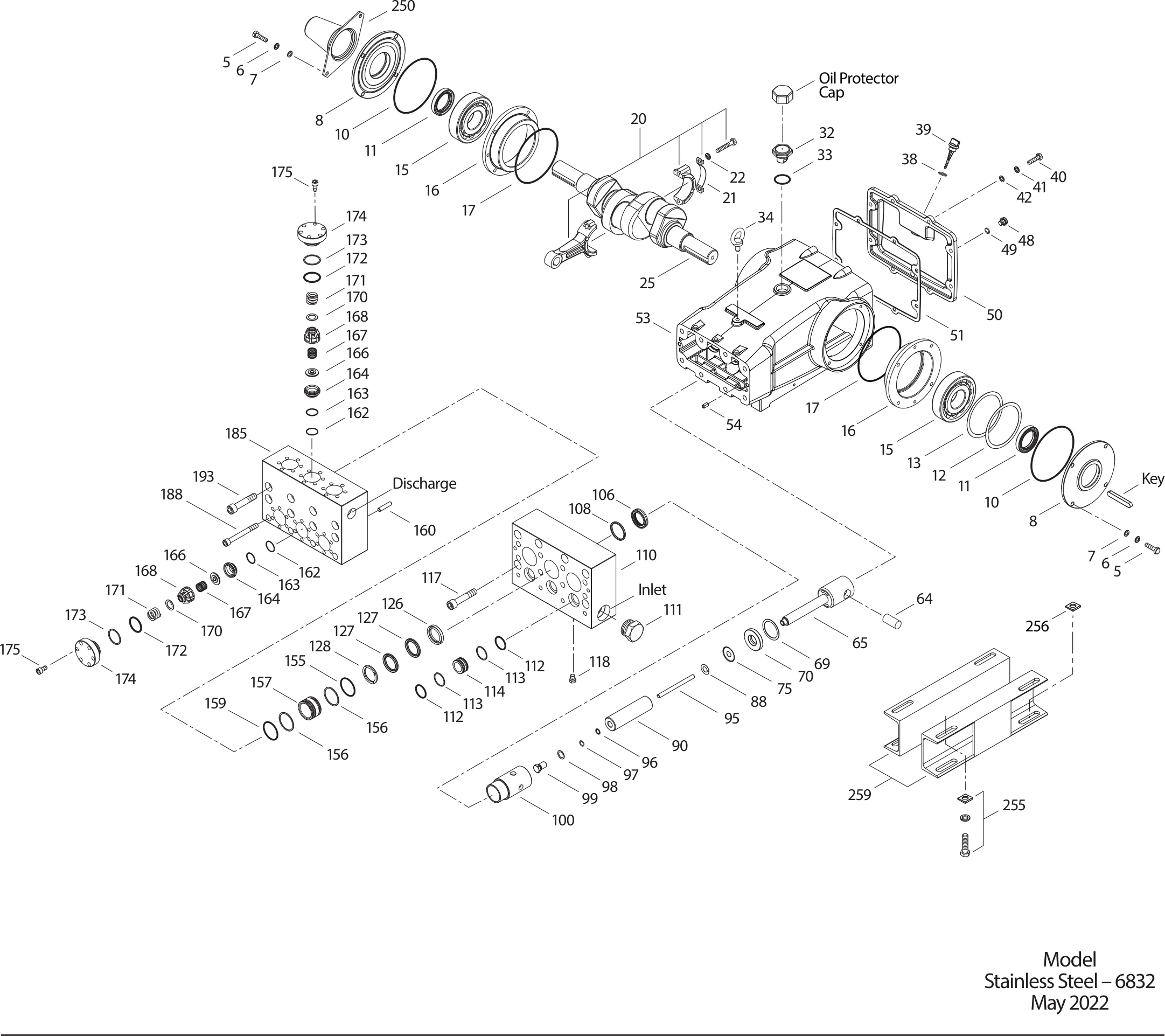 Exploded view 6832
