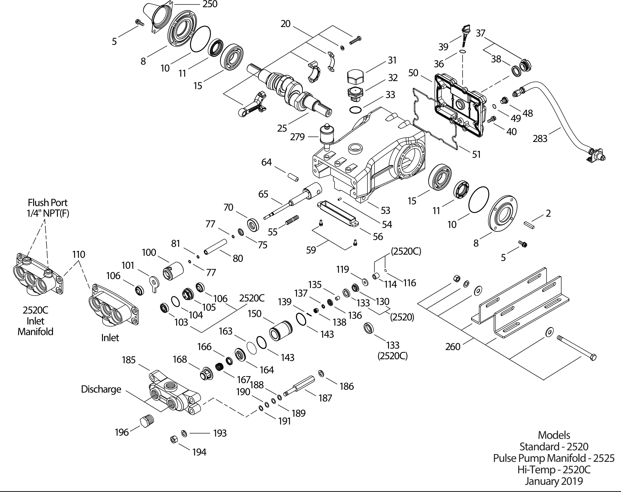 Exploded view 2520