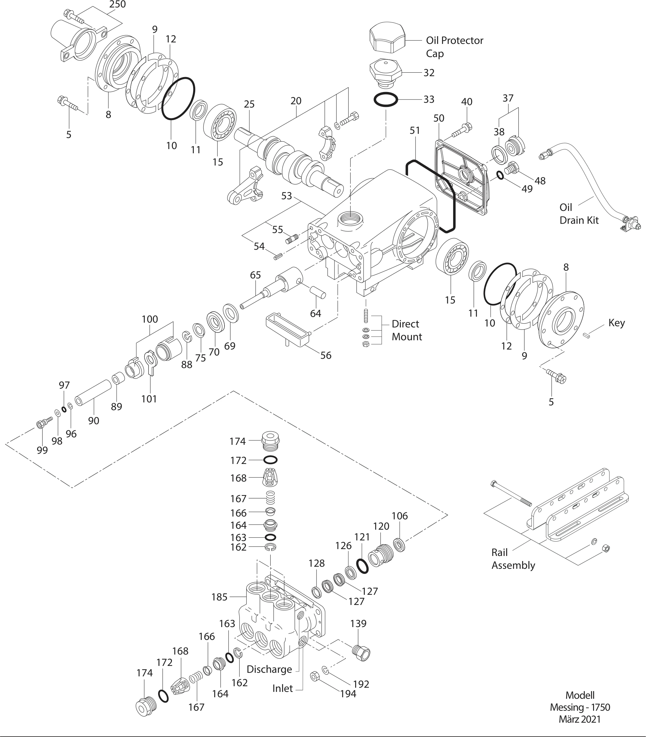Exploded view 1750