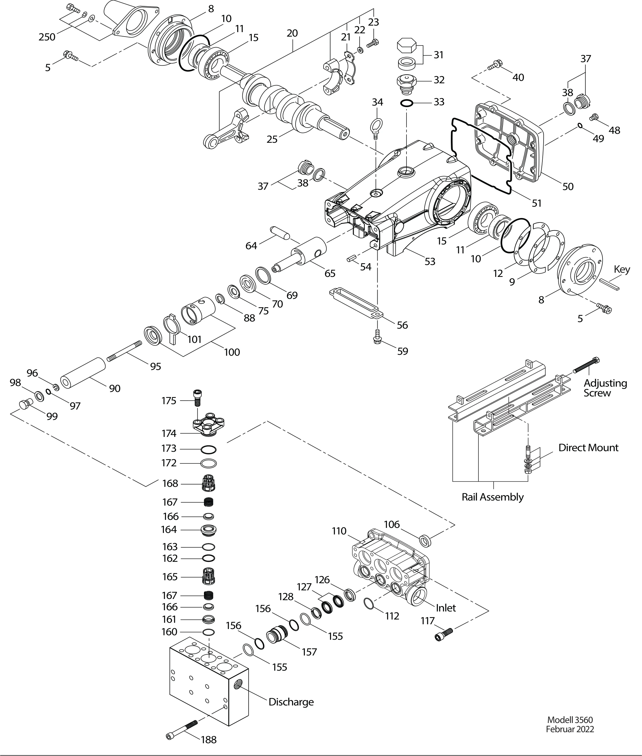 Exploded view 3560
