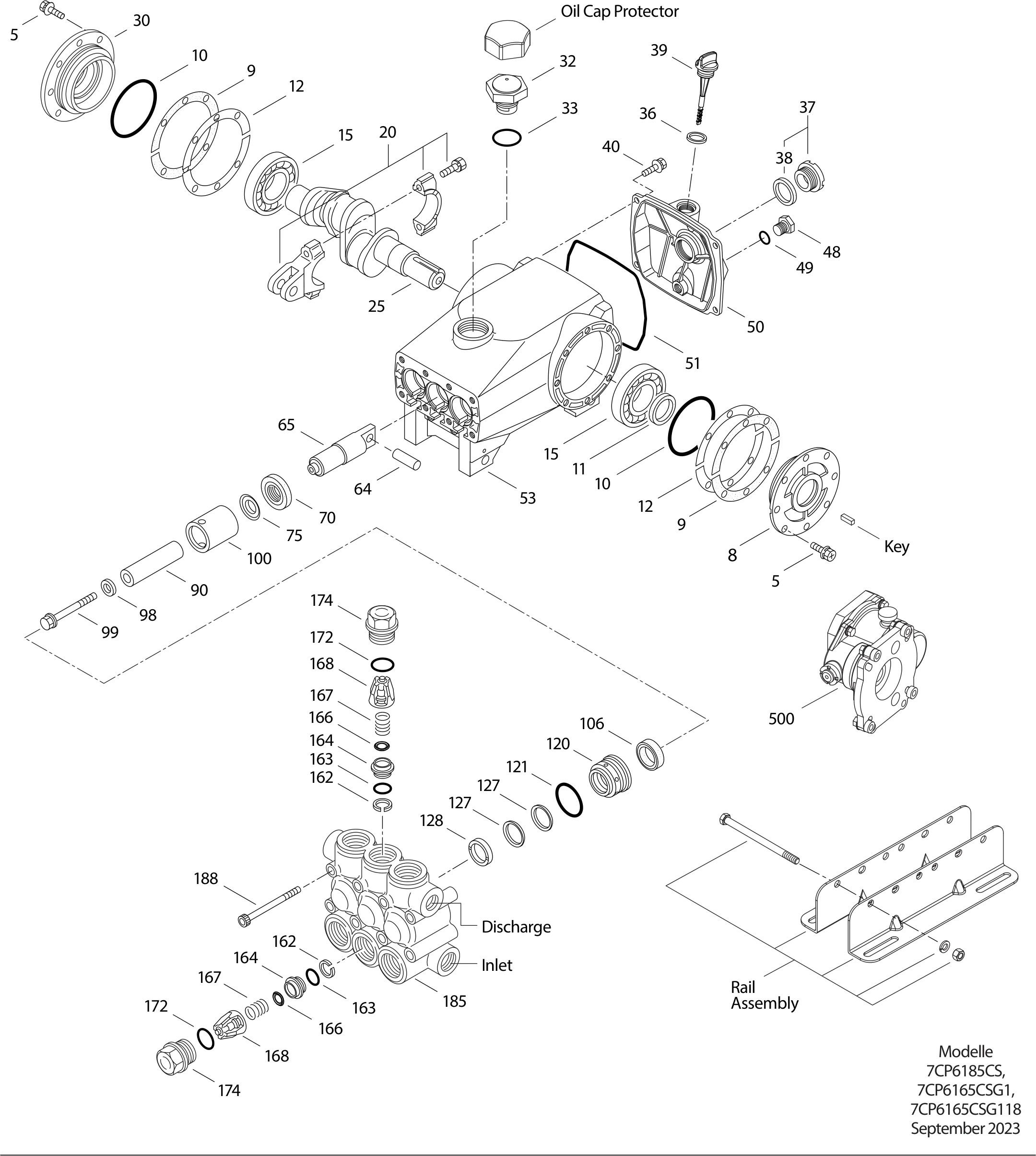 Exploded view 7CP6165CS