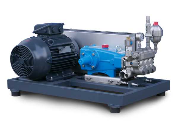 high pressure aggregate belt drive